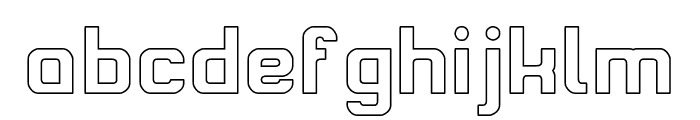 Alive in a Science Fiction Font LOWERCASE