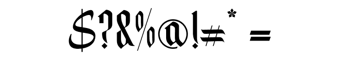 Aljawi Font OTHER CHARS