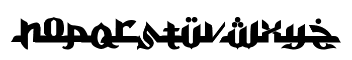 Alkhoufi Font UPPERCASE