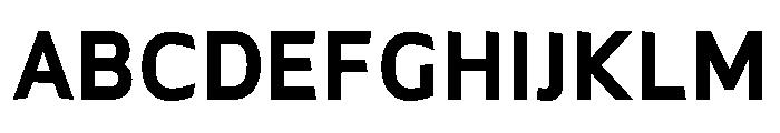 All Genders Bold v4 Font UPPERCASE