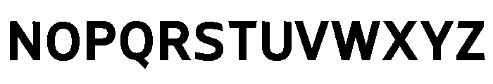 All Genders Bold v4 Font UPPERCASE