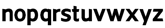 All Genders Bold v4 Font LOWERCASE