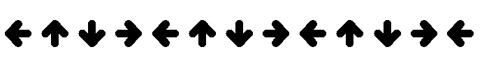 All My Hands Font LOWERCASE
