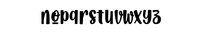AllTheRollPersonalUse Font LOWERCASE