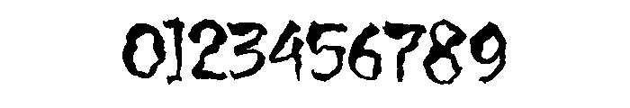 Allarmantedemo Font OTHER CHARS