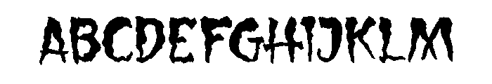 Allarmantedemo Font UPPERCASE