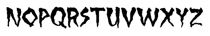 Allarmantedemo Font UPPERCASE