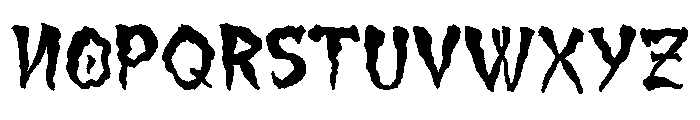 Allarmantedemo Font LOWERCASE