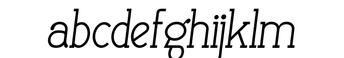 Allegation Demo Italic FONT