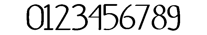 Allegra Regular Font OTHER CHARS