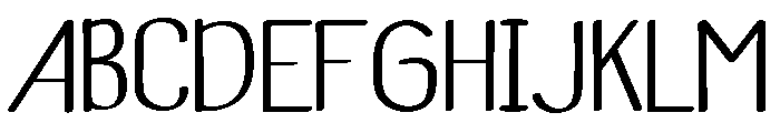 Allegra Regular Font UPPERCASE