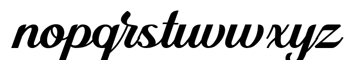 Alleyster Font LOWERCASE