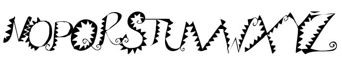 Alligator Puree Font UPPERCASE