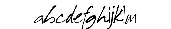 Allington Regular Font LOWERCASE