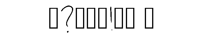 Allisons Font Regular Font OTHER CHARS