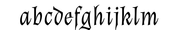 Almendra Italic Font LOWERCASE