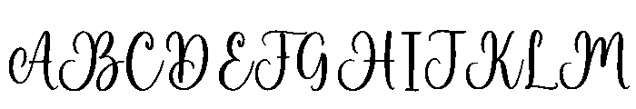 Almond Butter Font UPPERCASE
