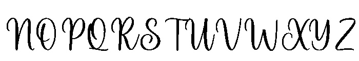 Almond Butter Font UPPERCASE