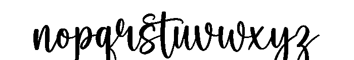 Almond Butter Font LOWERCASE