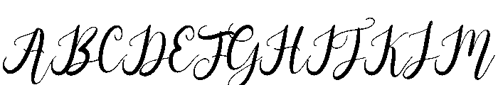 Almond Cake Font UPPERCASE