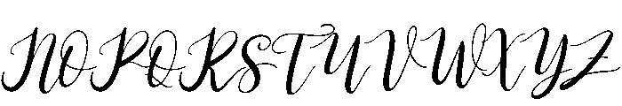 Almond Cake Font UPPERCASE