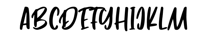 Almond Crumble Font UPPERCASE