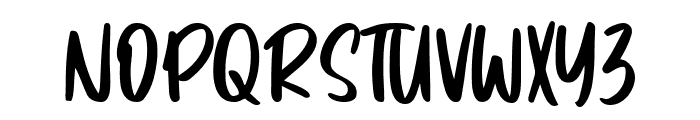 Almond Crumble Font UPPERCASE