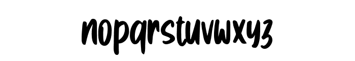 Almond Crumble Font LOWERCASE