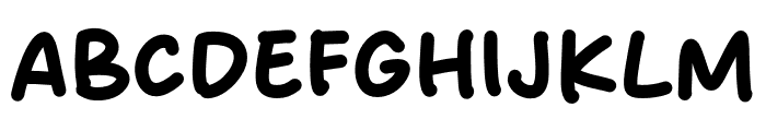 Almond Milky Font UPPERCASE