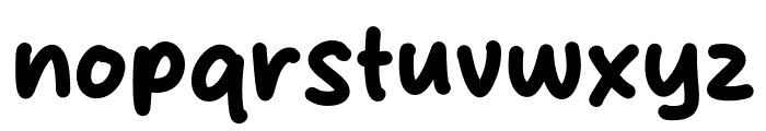 Almond Milky Font LOWERCASE