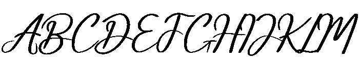 Almond Font UPPERCASE
