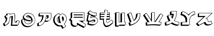 Almost Japanese Comic Font LOWERCASE