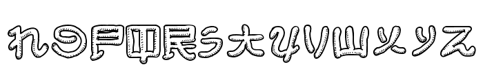 Almost Japanese Smooth Font UPPERCASE