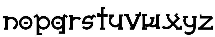 Almost Sanskrit taj Bold Font LOWERCASE