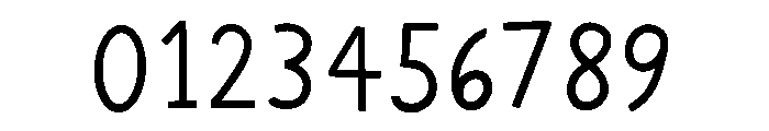 AlmostMedium Font OTHER CHARS
