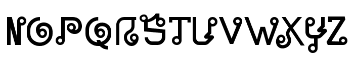 AlmostThai Font UPPERCASE