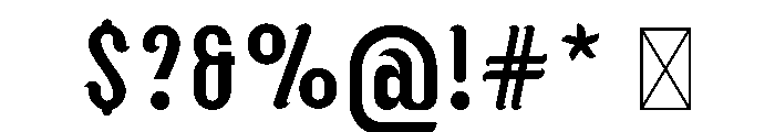Alodiya Font OTHER CHARS