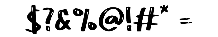 Aloha Obelic GT Demo Font OTHER CHARS