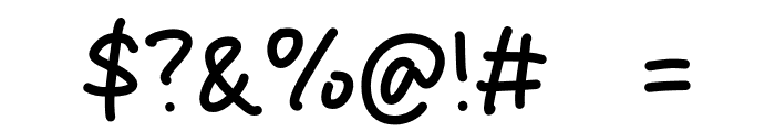 Alone Edition Font OTHER CHARS