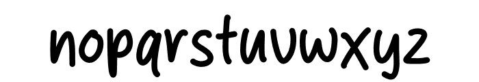 Alone Edition Font LOWERCASE