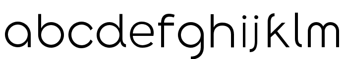 Along Sans s2 Light Font LOWERCASE