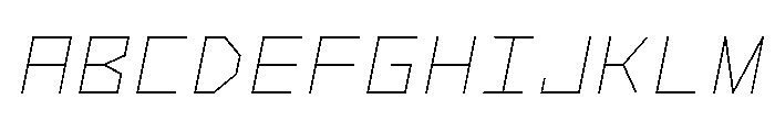 Alpha Prota Italic FONT