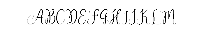 Alpha Romeo Font UPPERCASE