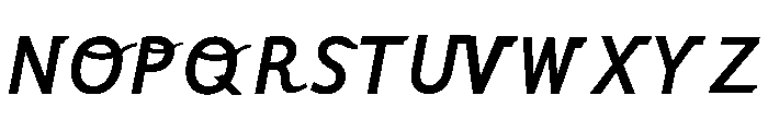 Alpha crisp Font UPPERCASE
