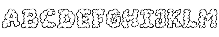 AlphaSmoke Font LOWERCASE