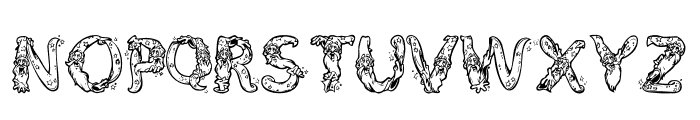 AlphaWizard Font UPPERCASE