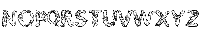 AlphaWizard Font LOWERCASE