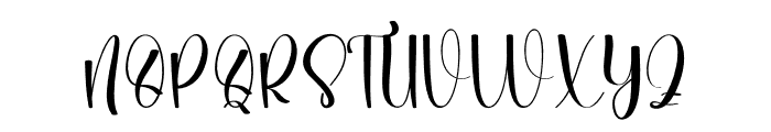 Alphabet Handmade Font UPPERCASE