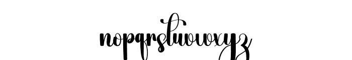 Alphabet Handmade Font LOWERCASE