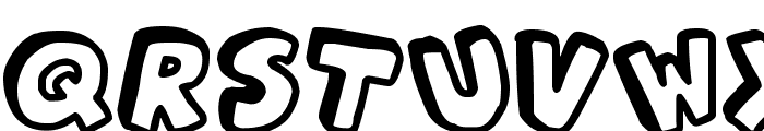 Alphabet Souplings Font LOWERCASE